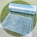 ▼Buona trasmittanza della luce e protezione dai raggi UV: Il pannello di ricambio ha buone prestazioni di illuminazione, la trasmittanza della luce è di circa l'80%, quasi paragonabile al vetro, e non sbiadisce o ingiallisce dopo un lungo periodo di tempo al sole; è in grado di resistere al 50% dei raggi UV, il che riduce la generazione di calore in estate ma non influisce sulla conservazione del calore in inverno e, allo stesso tempo, protegge i vostri oggetti dalle aggressioni esterne.