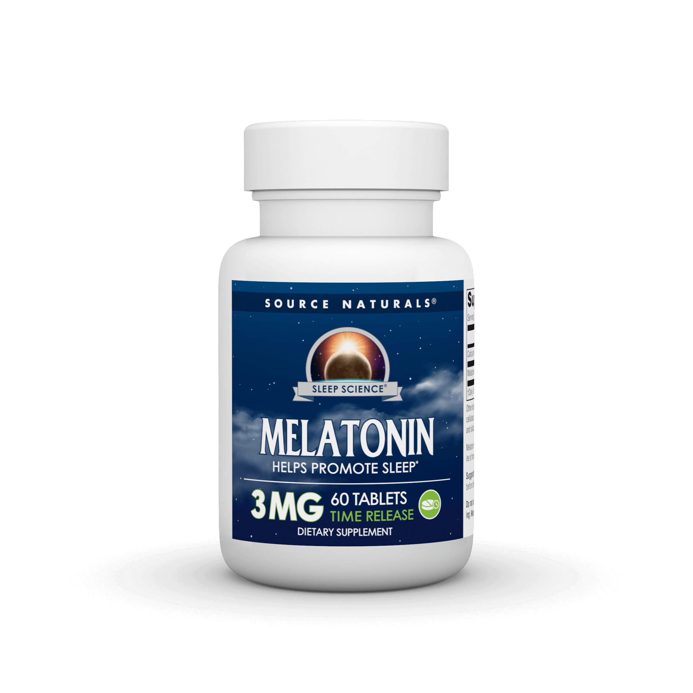Melatonina* Source Naturals Sleep Science - 3 mg, 60 comprimidos de liberación prolongada