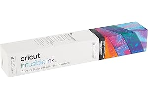 Create Vibrant, Personalized Designs with Cricut's Enchanting Rainbow Watercolor Splash Infusible Ink Vinyl