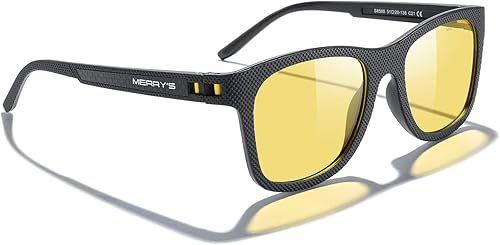 Miniatura 5 de MERRY'S Gafas de sol polarizadas unisex para los amantes ligeros TR90 marco cuadrado para hombres y mujeres
