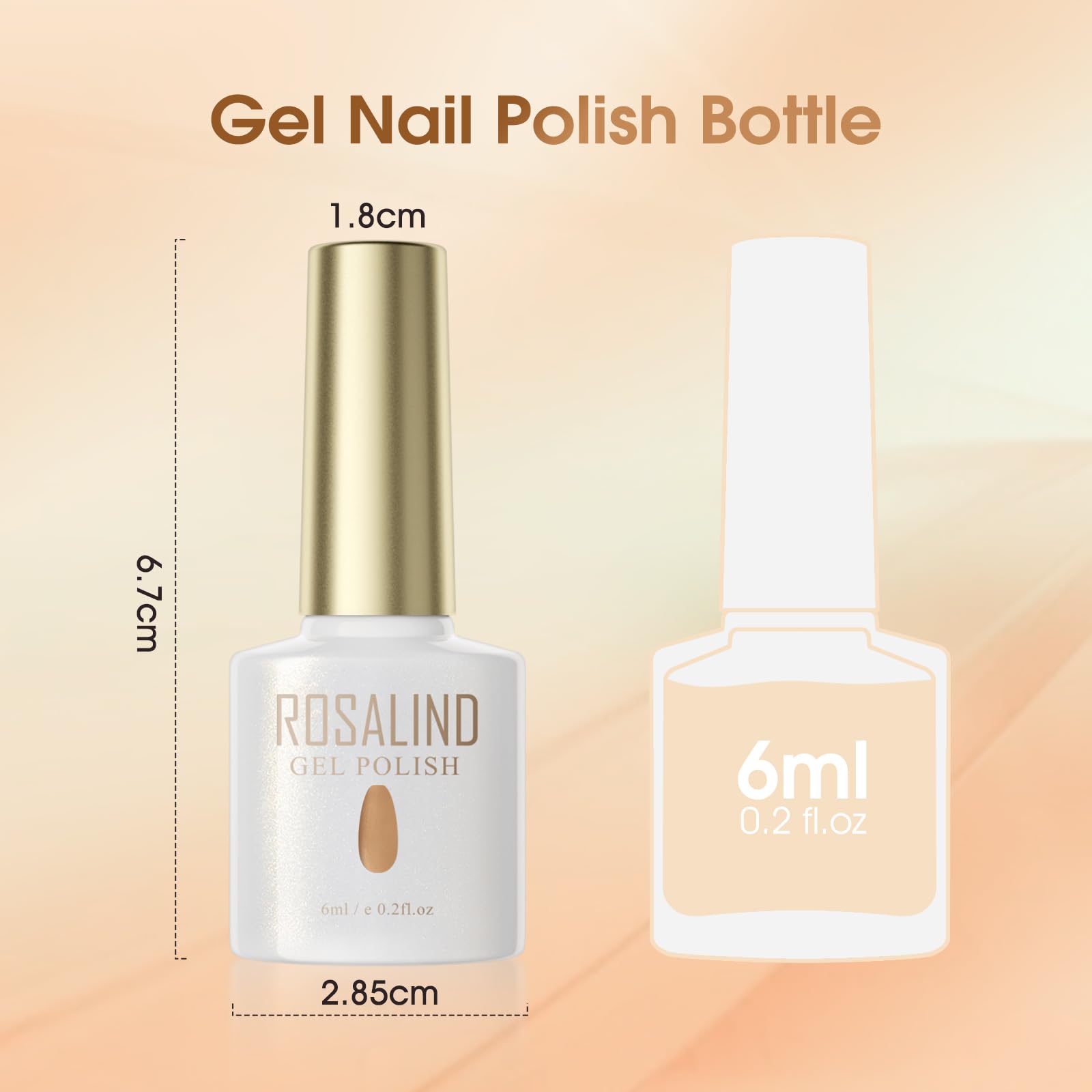 ROSALIND Smalto Semipermanente Unghie Magnetico, 6 Colori Grigio Rosa Viola Rosso Jelly Crystal Cat Eye Smalti Semipermanenti per Unghie, Soak Off UV/LED Smalto Gel Cat Eye Manicure Regalo