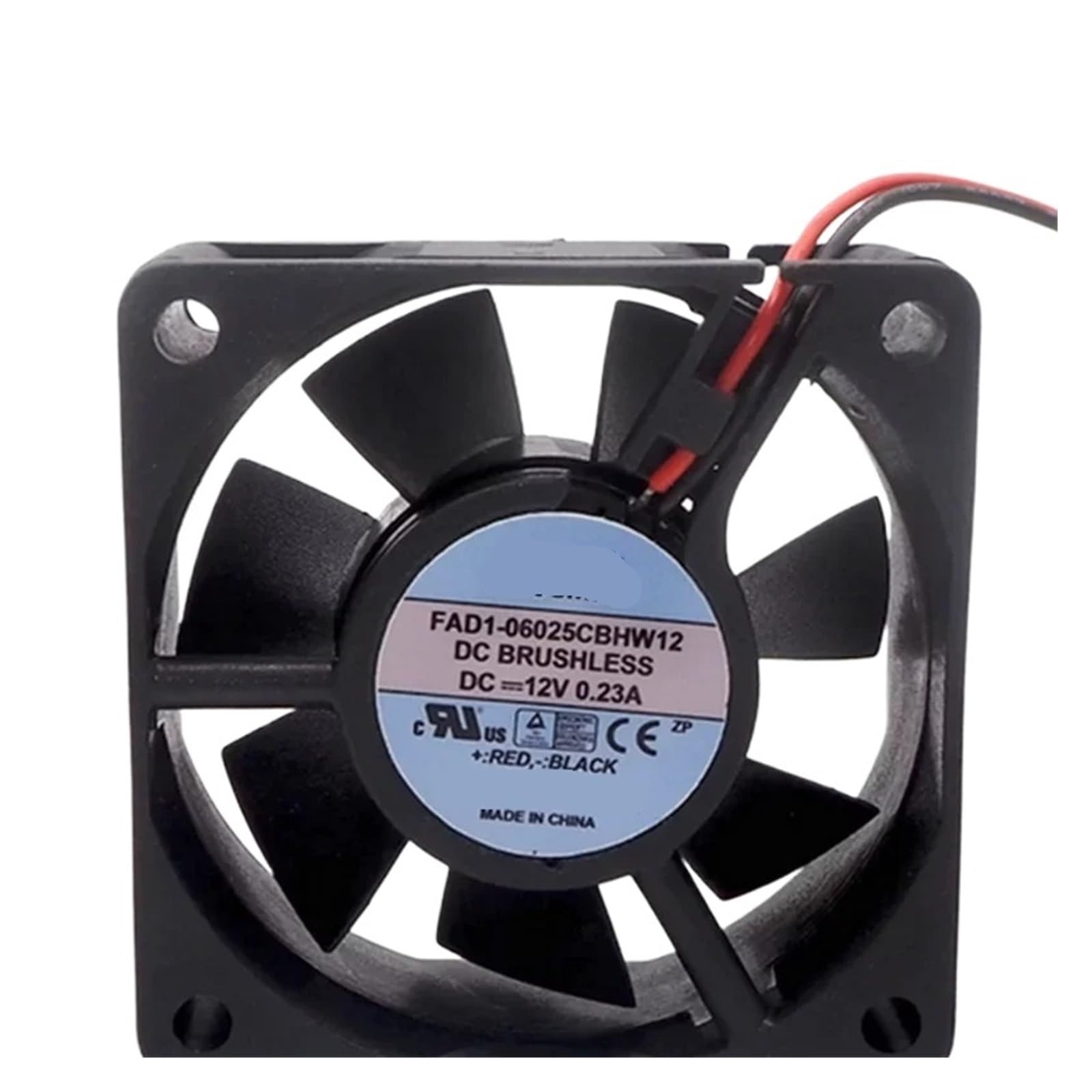 ANERTQUIH FAD1-06025CBHW12 DC12V 0.23A Cooling Fan