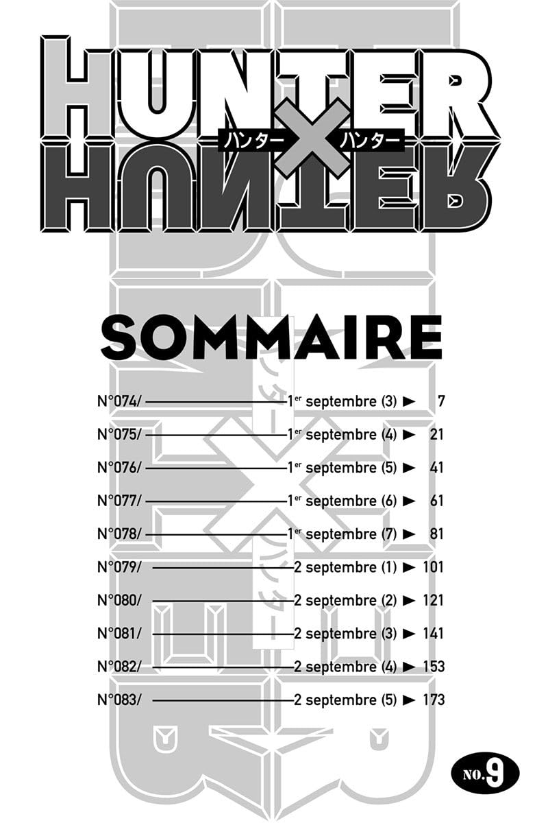 Hunter X Hunter - Tome 9 Yoshihiro Togashi - PT02