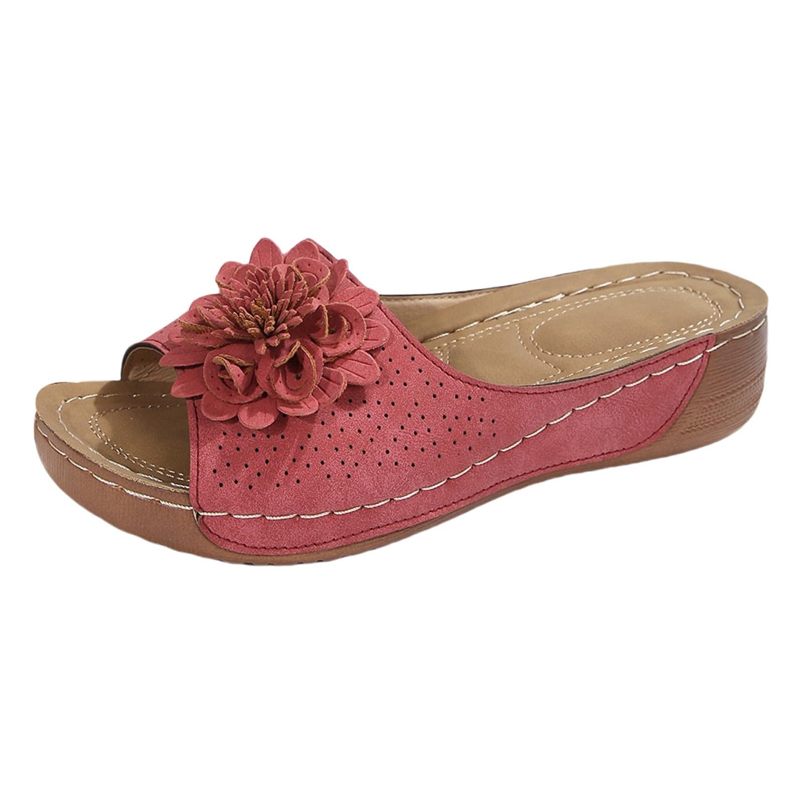 Zapatos abiertos mujer verano con cuña - Chanclas de playa