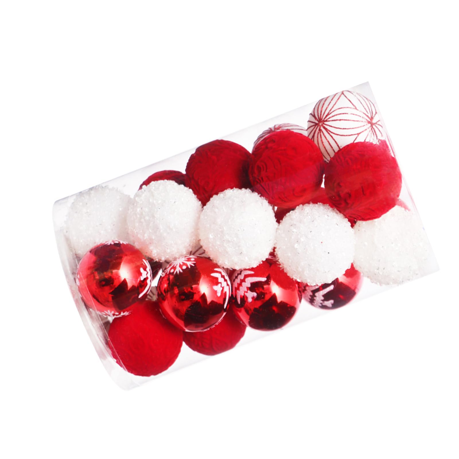 Boules de Noël incassables et élégantes pour protéger votre sapin lot 25