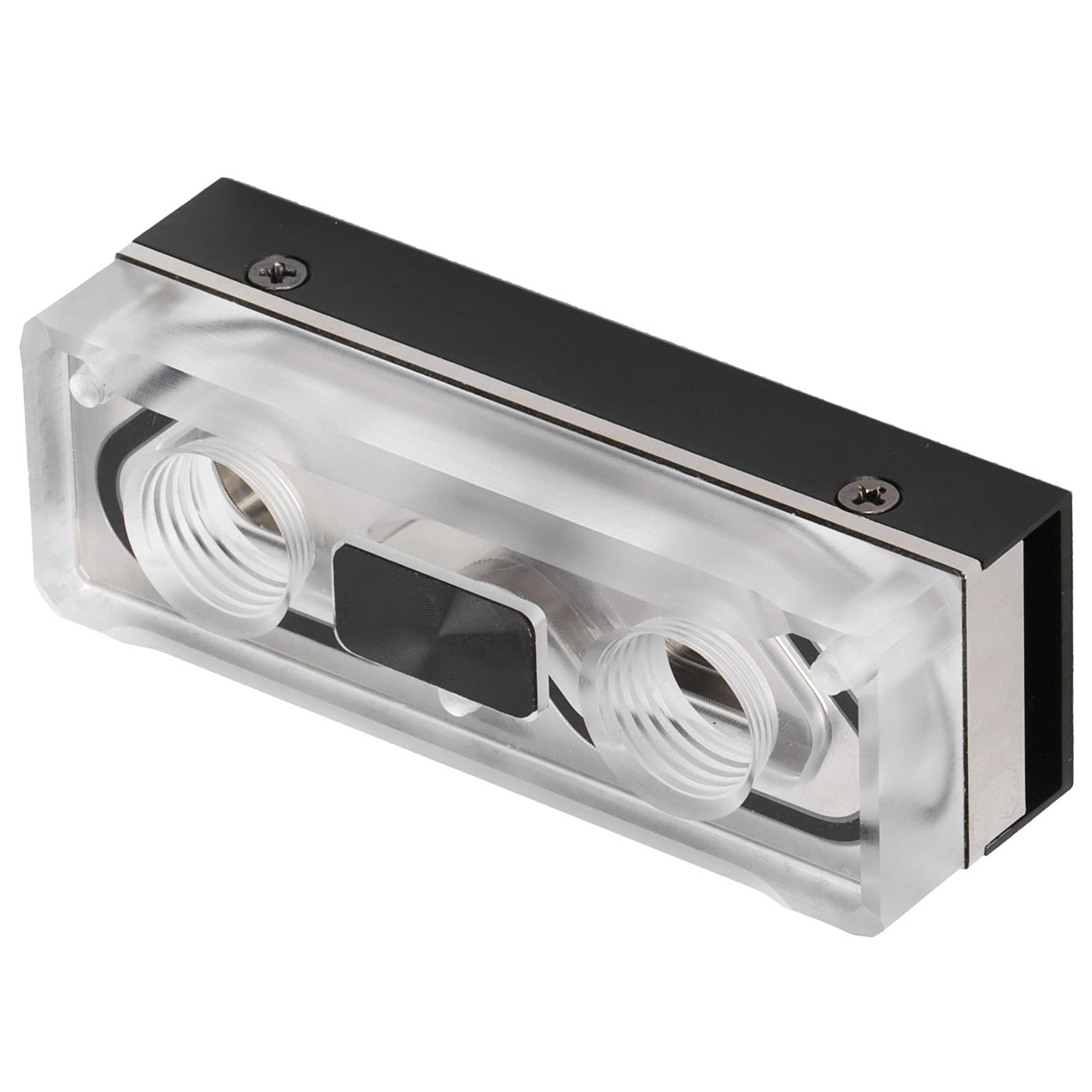 Jiawu M.2 SSD-Kühler, Wasserkühlblock, Kühlkörper mit Hoher Absorptionseffizienz für Computer-Host mit T2-Reinkupferplatte, für M.2 2280 NVME