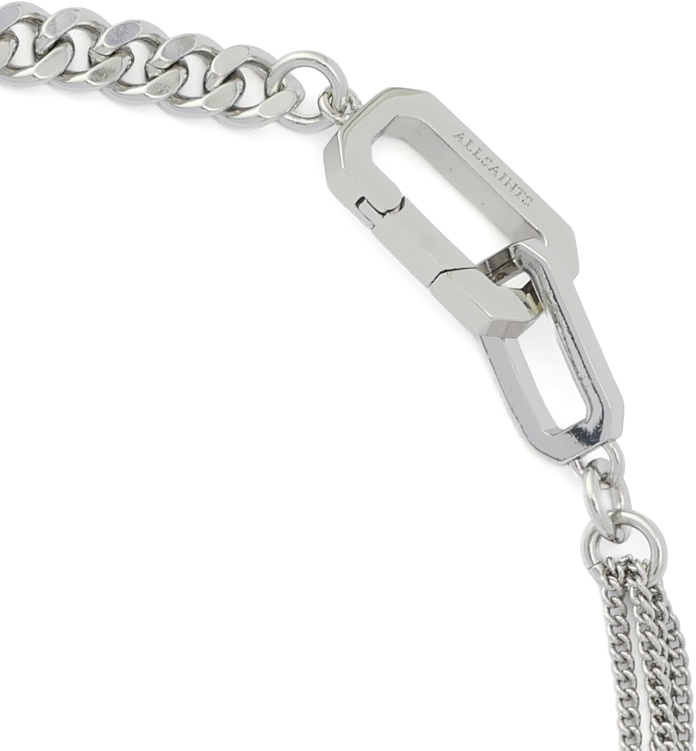 AllSaints Jewelry Women's Curb Chain Collar Necklace - Image 4