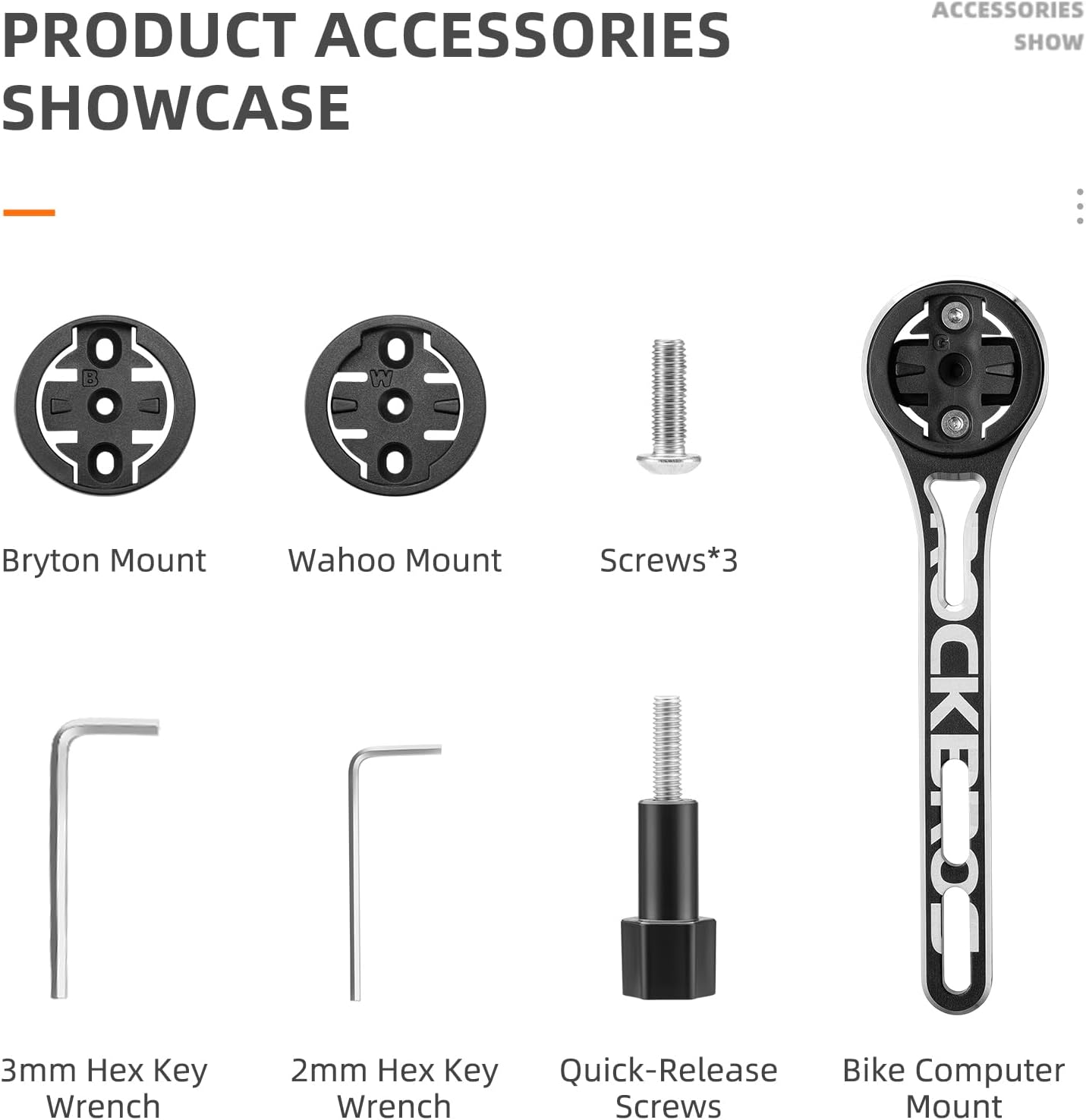 ROCKBROS Bike Computer Mount, Out Front Aluminum Armenia Ubuy