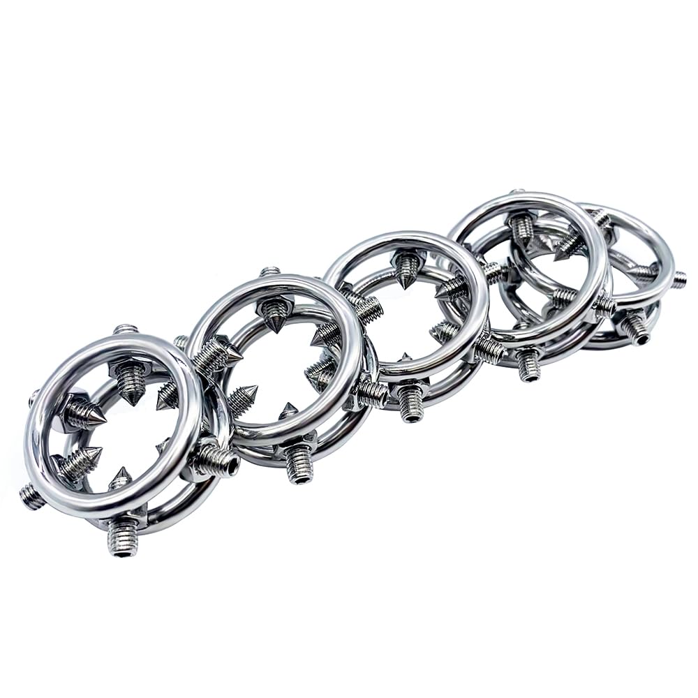 penisring mit stacheln Jomyu Neu Edelstahl Penis ring Mit 6 Spikes Schraube Penisring，CBT Stachel  Hodenring Cockringe Eichelring für verzögert Ejakulation,Stimulieren Penis  Bondage Gay BDSM Sex Spielzeug für Paare (34mm) : Amazon.de: Drogerie &  Körperpflege