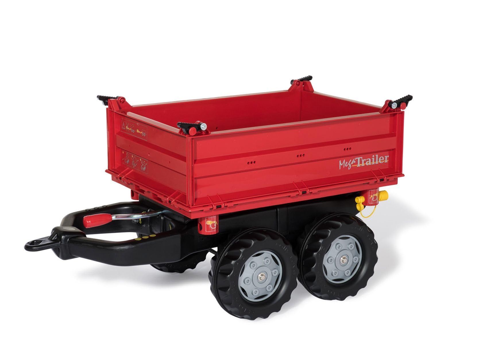 ROLLY TOYS Rimorchio MegaTrailer Rosso 88x45x47 123018