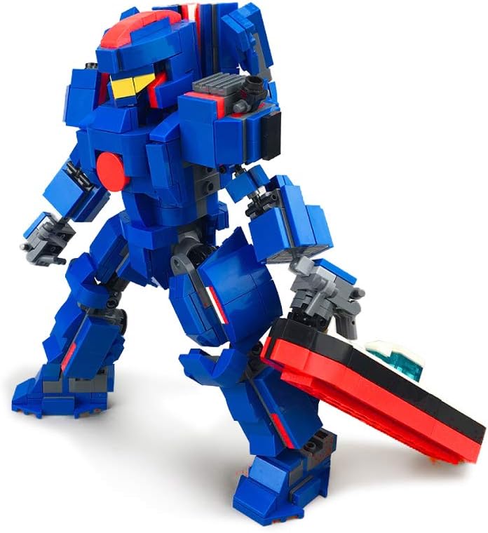 Original Series Dangerous Wanderer MOC Frame Mech Building Blocks Robot 590 Parts