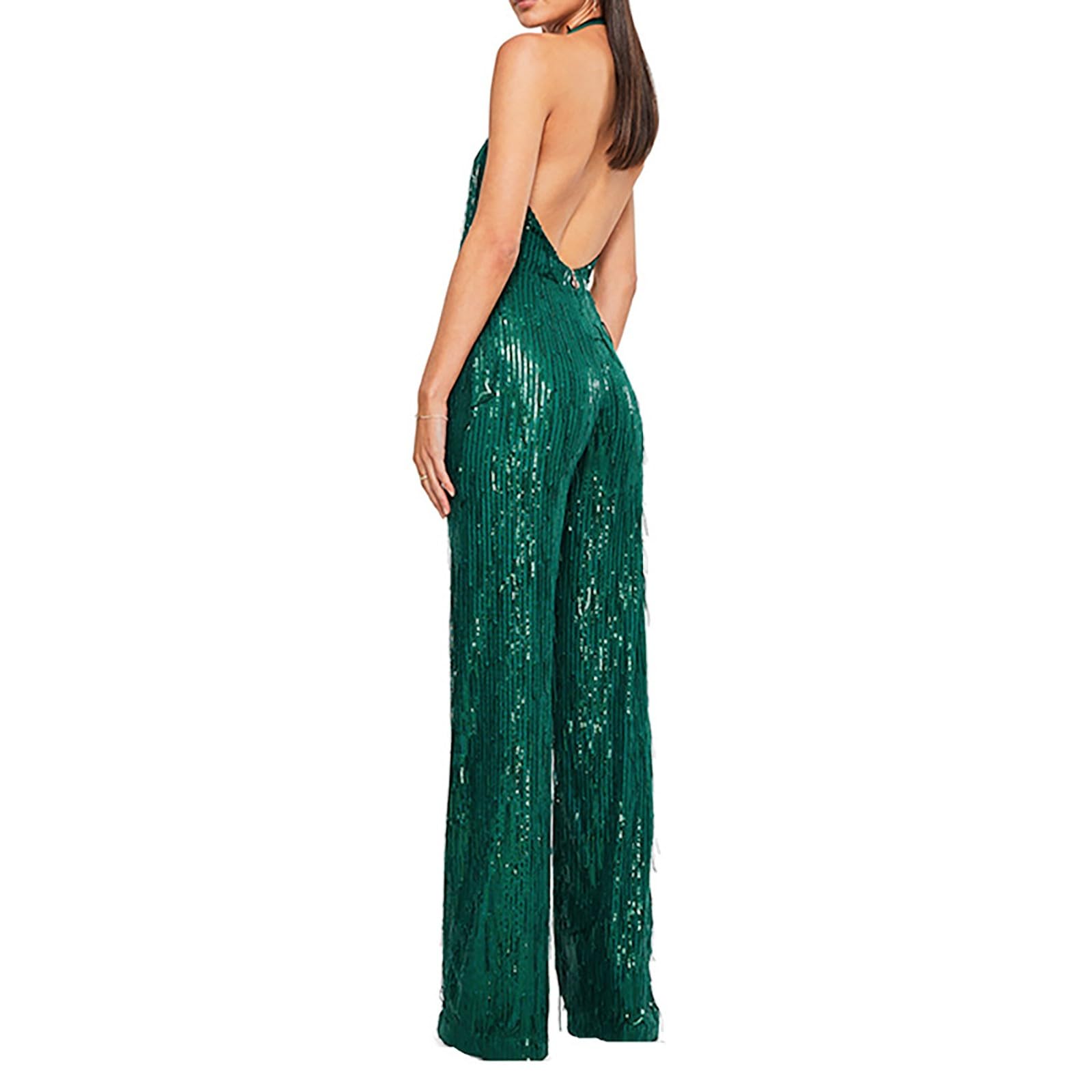 IQYU Tute Donna Tuta Pantaloni Matrimonio