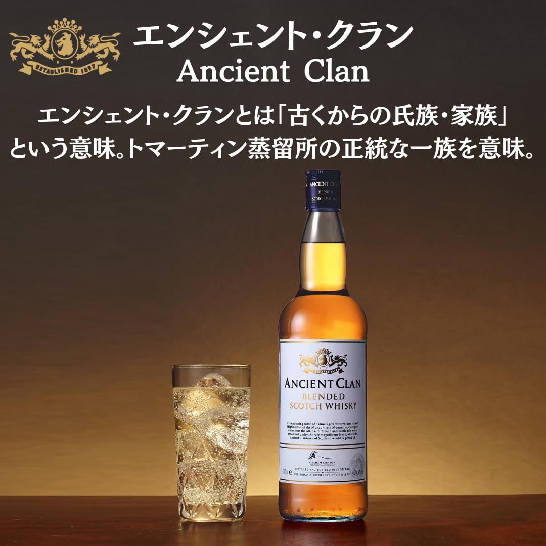 Amazon.co.jp: TOMATIN エンシェント・クラン [ ウイスキー イギリス