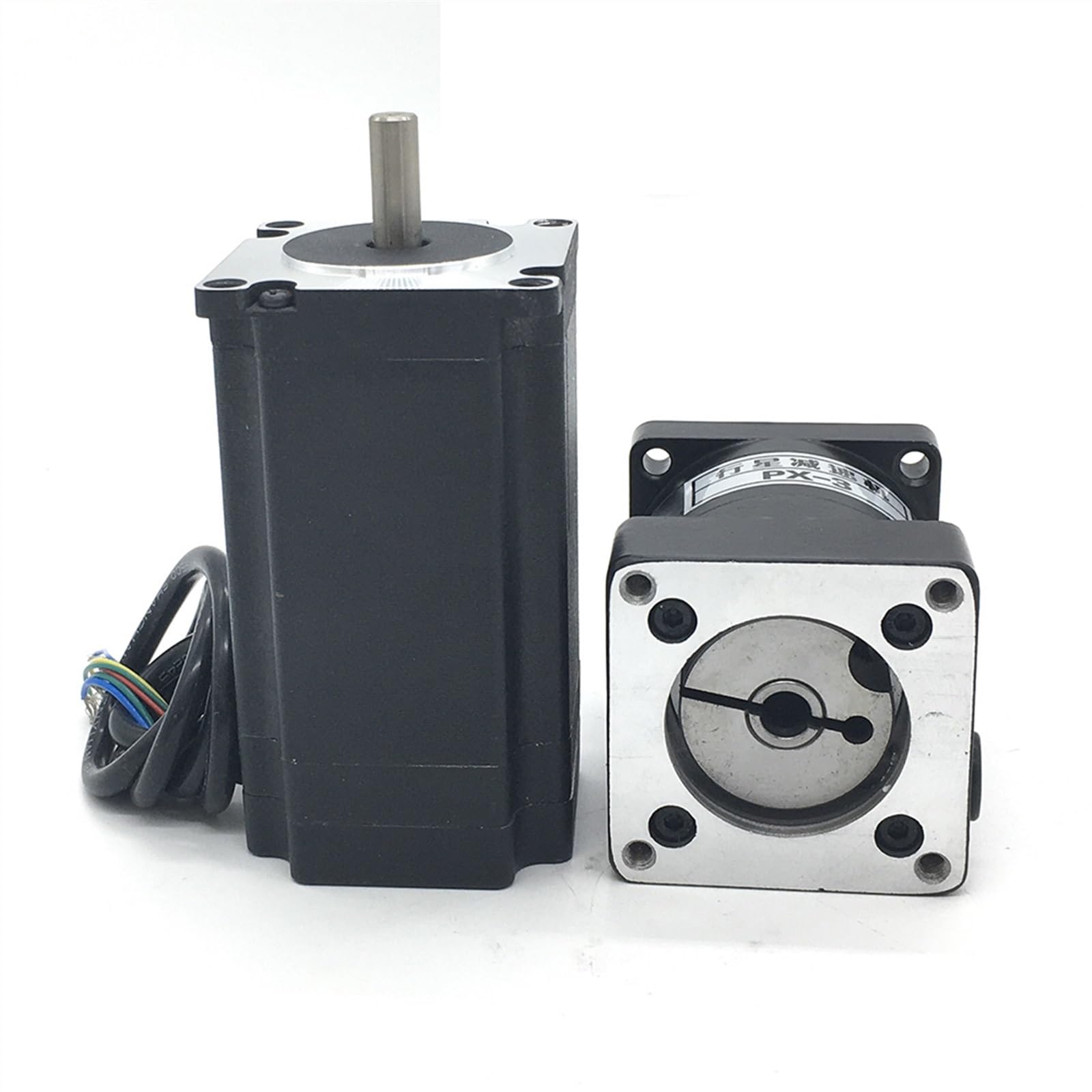 Motore Passo-passo, 57mm Nema23 Riduttore + 24VDC Kit driver motore cc senza spazzole trifase 3000rpm 188W 0.6Nm 3PH BLDC Driver Set riduttore brushless(Ratio 3.25 to 1)