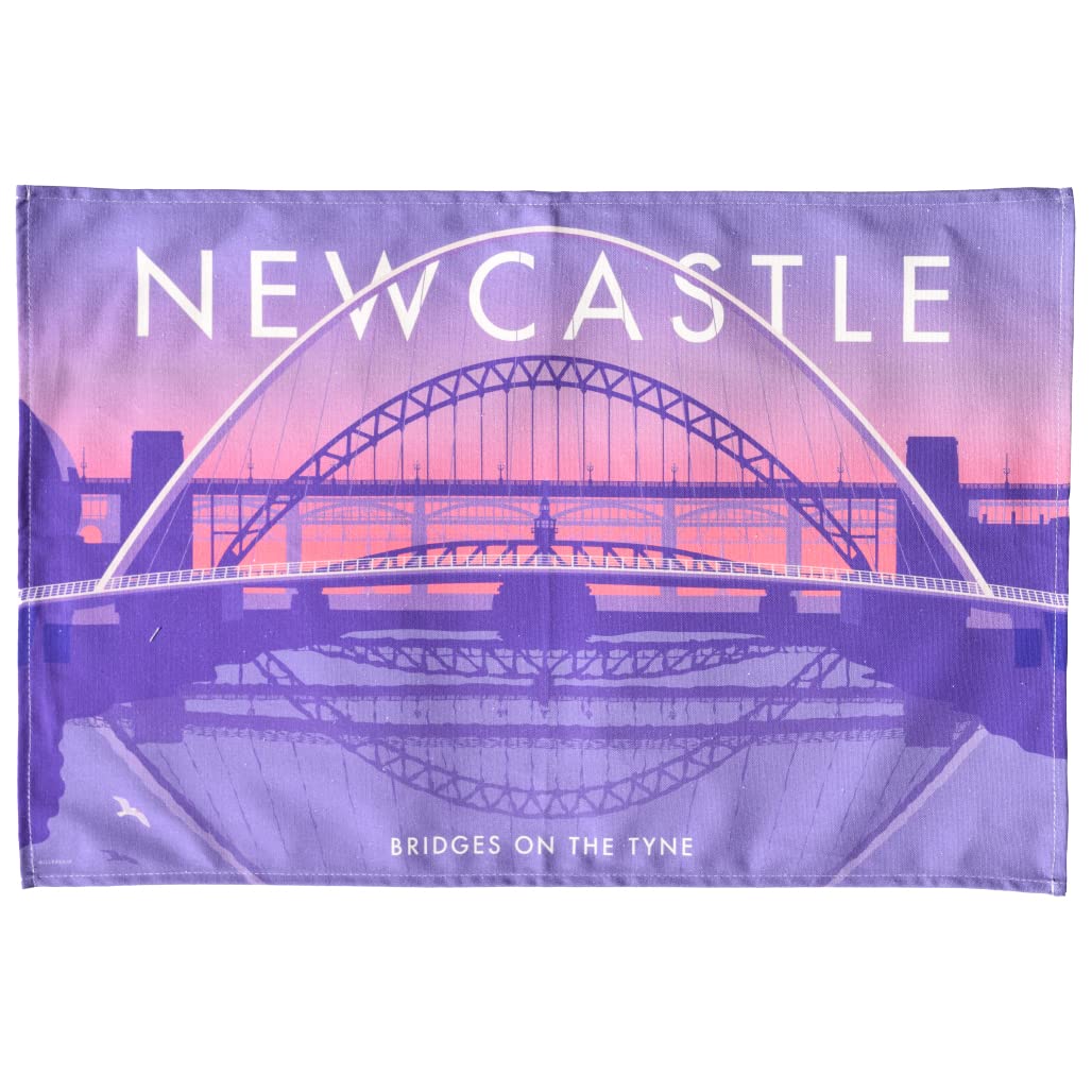 Town Towels Newcastle Bridges Tea Towel