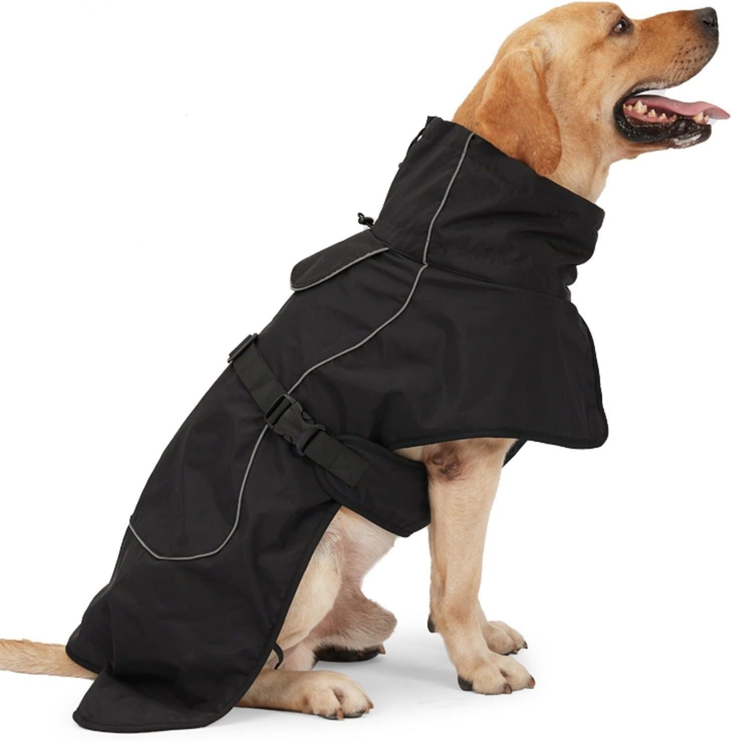 Dog Winter Coat for Large & Medium Dogs – Fleece Lined Padded, Waterproof Snowproof Outdoor Jacket