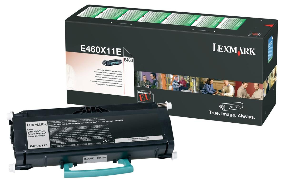 toner cartridge - extra high yield - 1 x black E460X31E