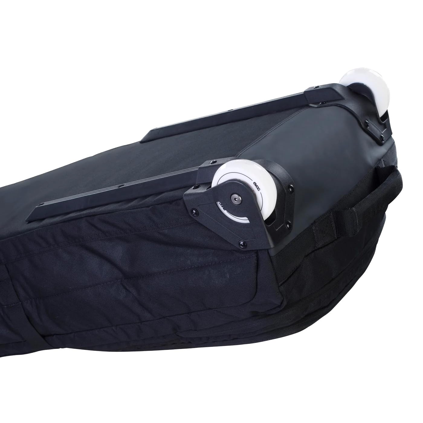 EVOC Snow Gear Roller Ski- und Snowboardtasche (für 3-4 Paar Ski oder 2 Snowboards, gepolstert, zusammenfaltbar, austauschbare Skate-Rollen, Lawinenfach)