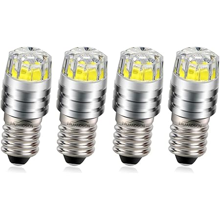 Birne 12 V 5 W Ruiandsion 1156 LED Birne BA15S – 6V, 4 Farben, Für