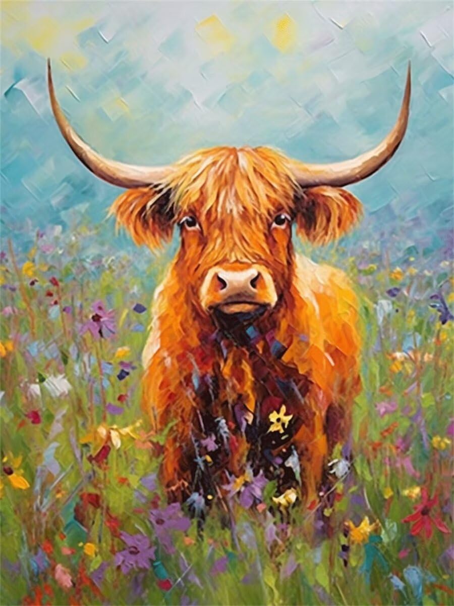 Diamond painting paysage kit complet pour un cadeau créatif de Noël original