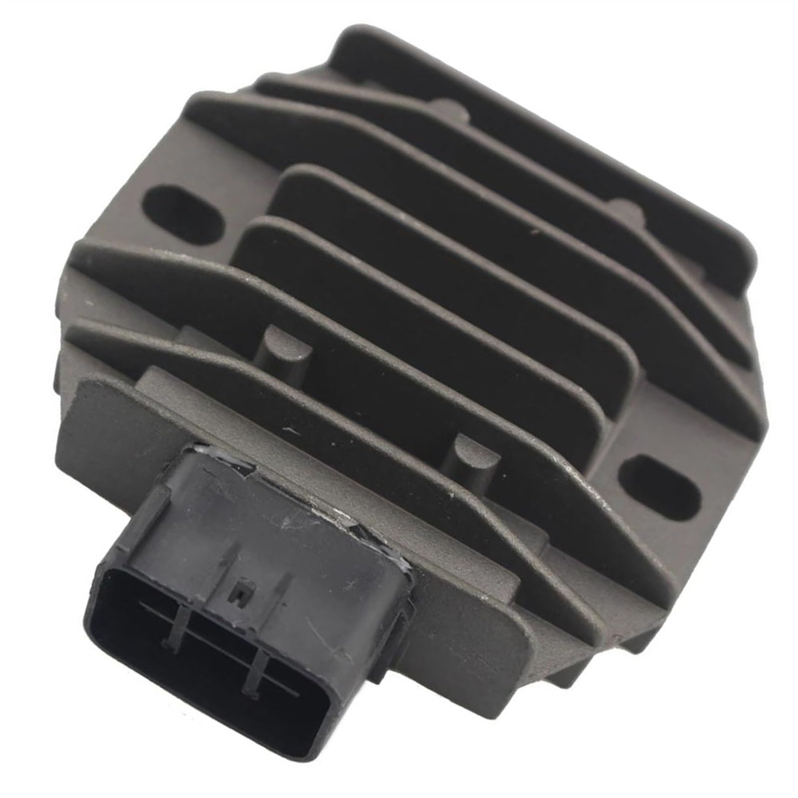 Kmwshan Black- Silver Motorbike Voltage Regulator Motorcycle Regulator Rectifier Voltage Regulator Rectifier For H-Onda Trx250 Fourtrax 250 1997 1998 1999 2000 2001