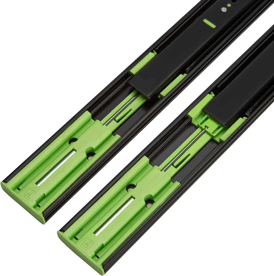 Lot De 10 Paires De Glissières De Tiroir De 55,9 Cm à Fermeture