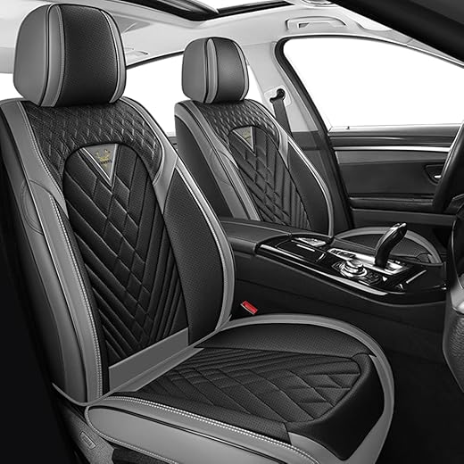 HBXT Premium Nappa Leather Front Seat Covers