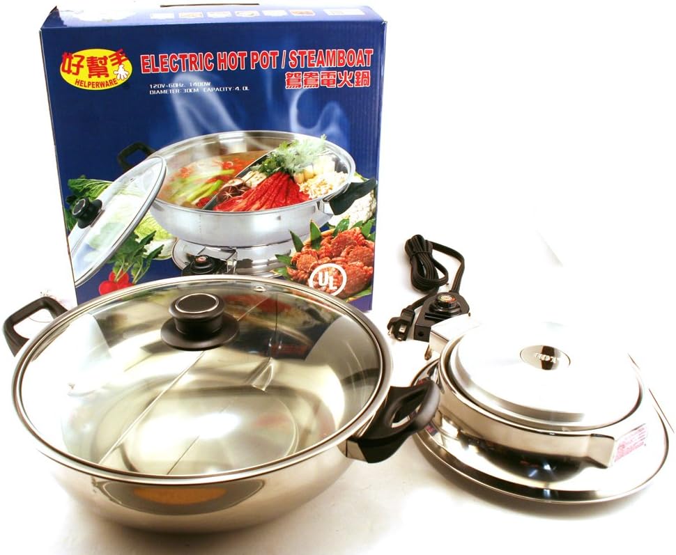 Electric Hot Pot (Steamboat) - 30cm (Pack of 1)