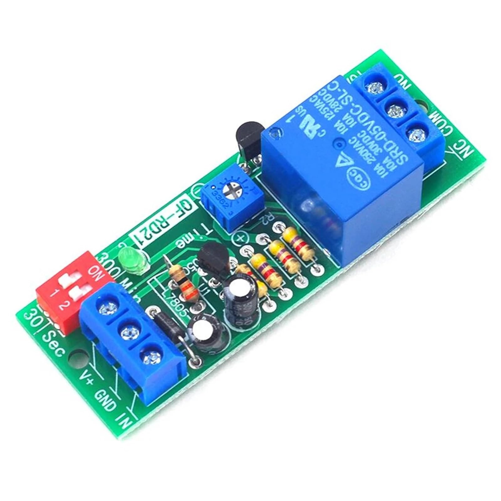 Module de délai de mise hors tension 5V12V24V intelligent avec protection anti-redémarrage
