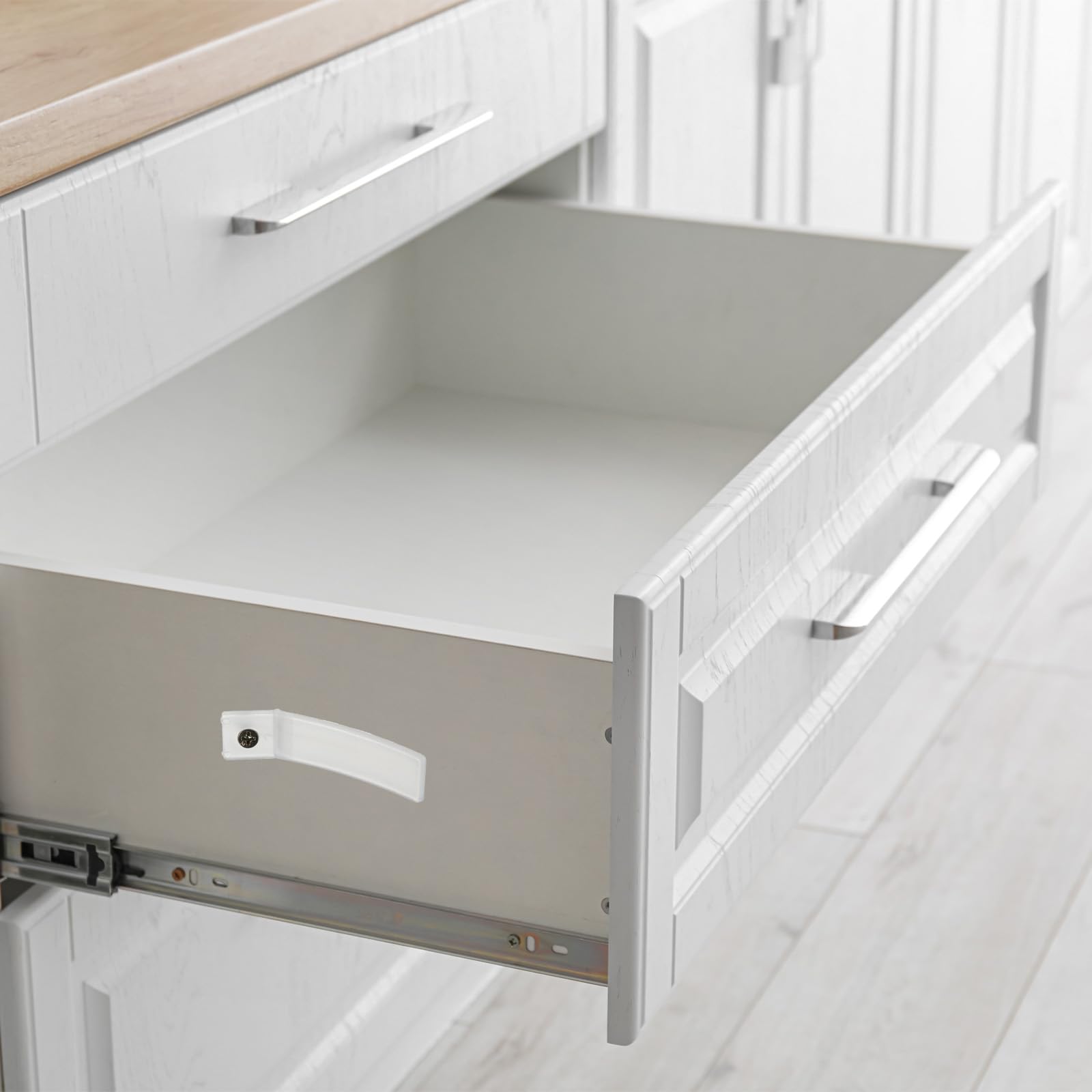 トップス draw drawers 2way tops white Hodedah Two Door Wardrobe with Two Drawers and Hanging Rod, White