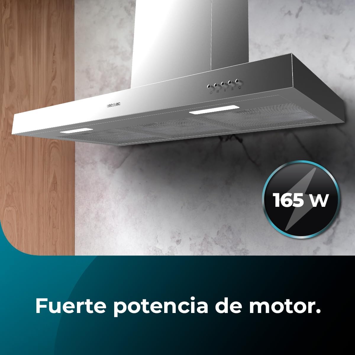 Cecotec Kitchen Hood with 650 m3/h Suction Power