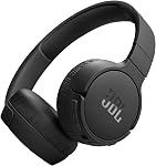 JBL Tune 670NC - On-Ear Wireless Headset with Adaptive Noise Cancellation and Smart Ambiance, Up to 70H Range with Fast Charging, Lightweight, Comfortable and Foldable Design (Black)