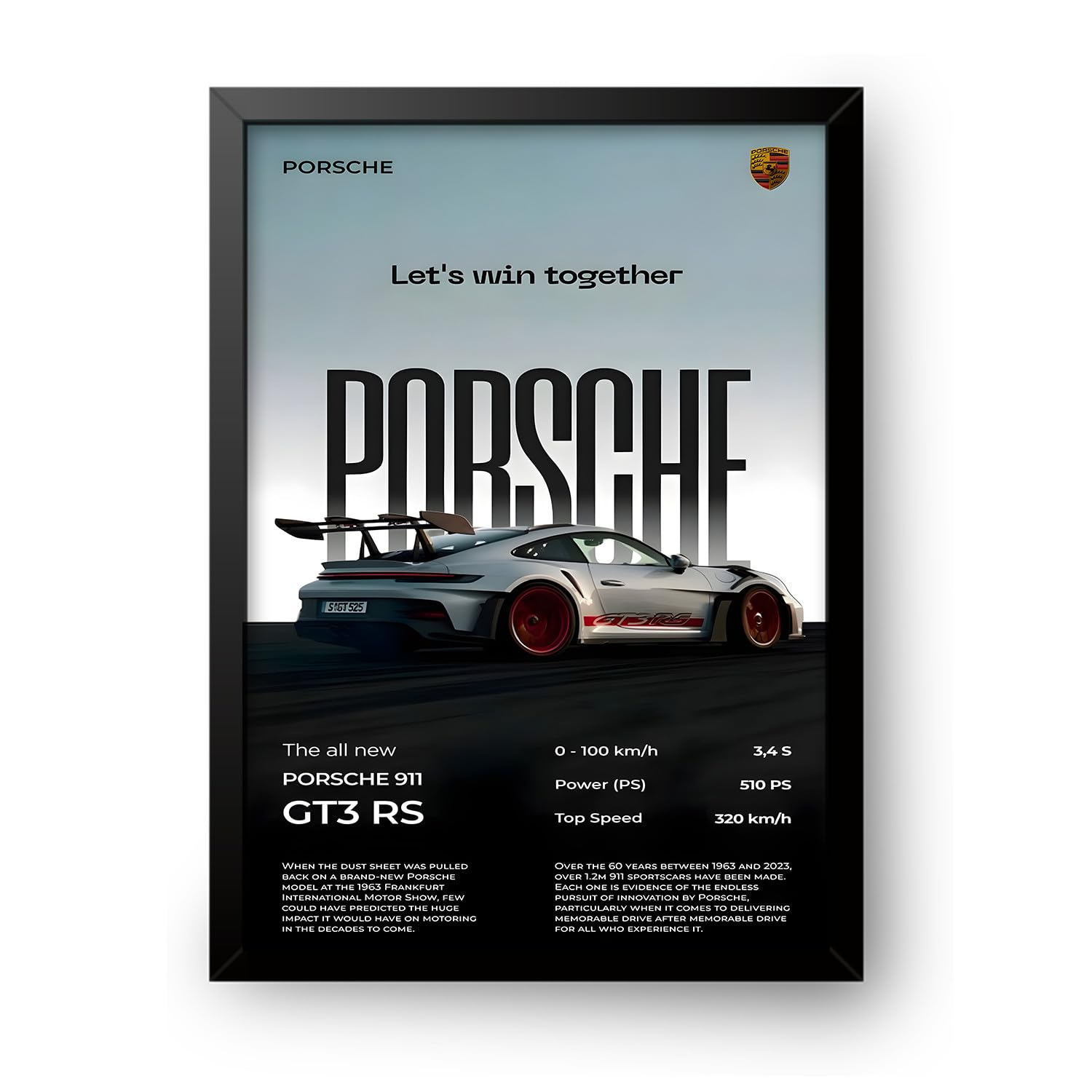 Porsche Wall Poster Frames - Aesthetic Artwork -13 Porsche Wall Poster Frames - Aesthetic Artwork -13