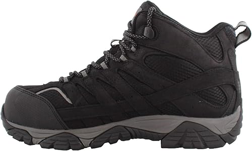Miniatura 1 de Merrell Puntera compuesta impermeable Moab Vertex Mid para hombre, Negro