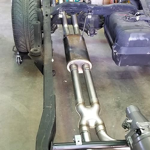 Miniatura 6 de A-KARCK Tubo de escape recto de 2 pulgadas de diámetro exterior, tubo de escape de mandril de acero inoxidable de 48 pulgadas de largo, personaliza