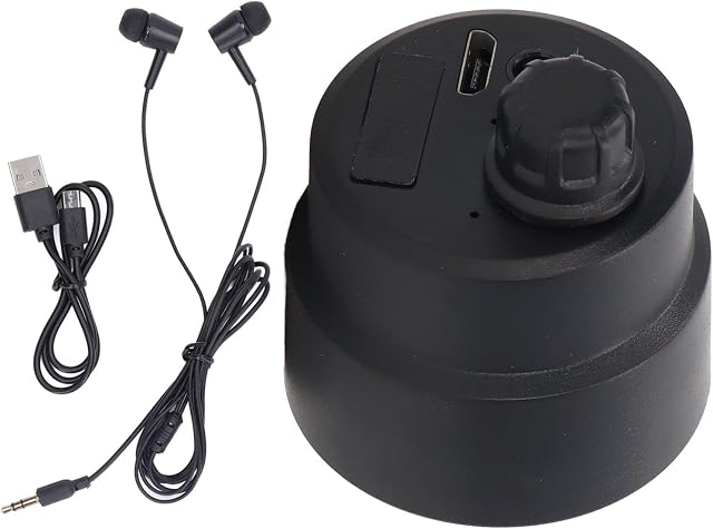 Fybida Sound Amplifier, Enhanced Microphone Audio Ear Listening Device Amplifier Through Wall Door Voice Tool Wall Pipe Leak Listen Detector Wireless 12mA High Strength