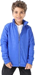 جاكيت مبطن بالفرو ومقاوم للماء للأولاد من اندورا