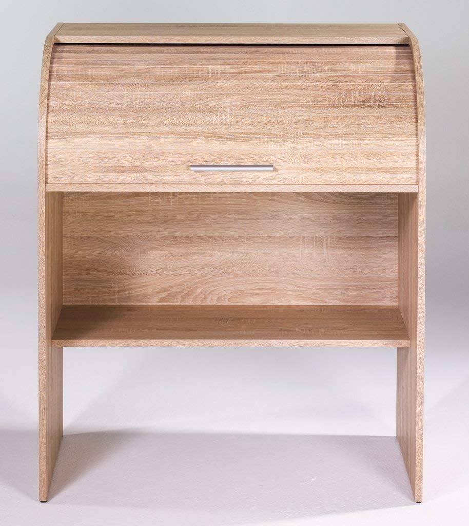 SIMMOB coach100cn Desk Solid Wood Natural Oak 56.5 x 84.8 x 100 cm