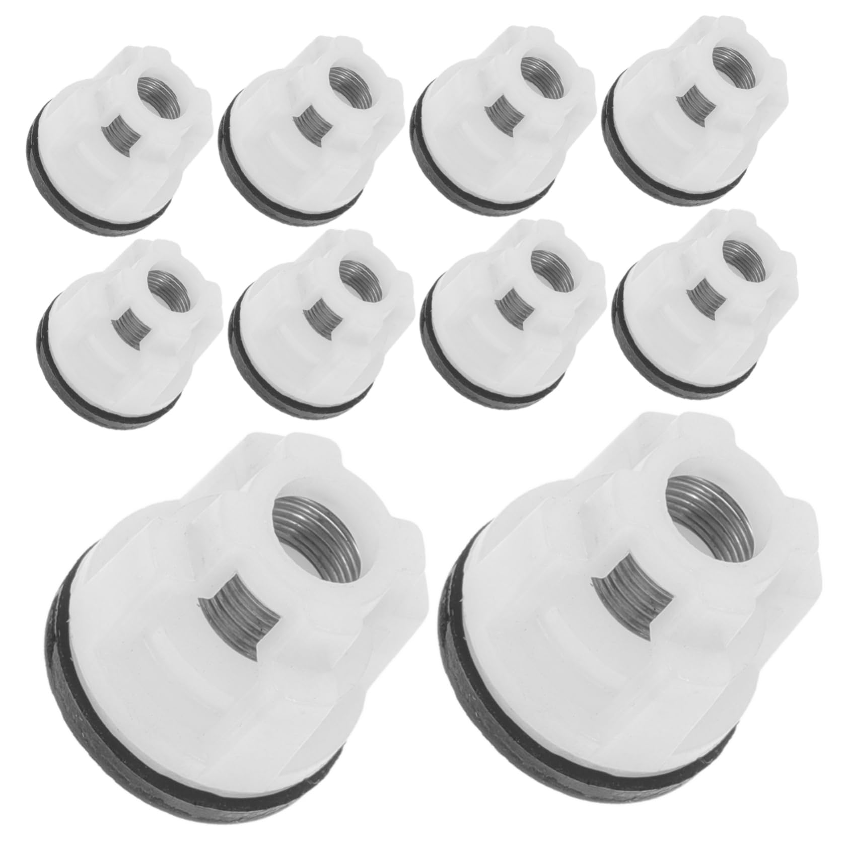 BAZEITFLOW 10pcs High Pressure Washer Valve Kit Car Washer Pump Check Valve for Pressure Accessories Small Seat for Efficient Water Flow Regulation