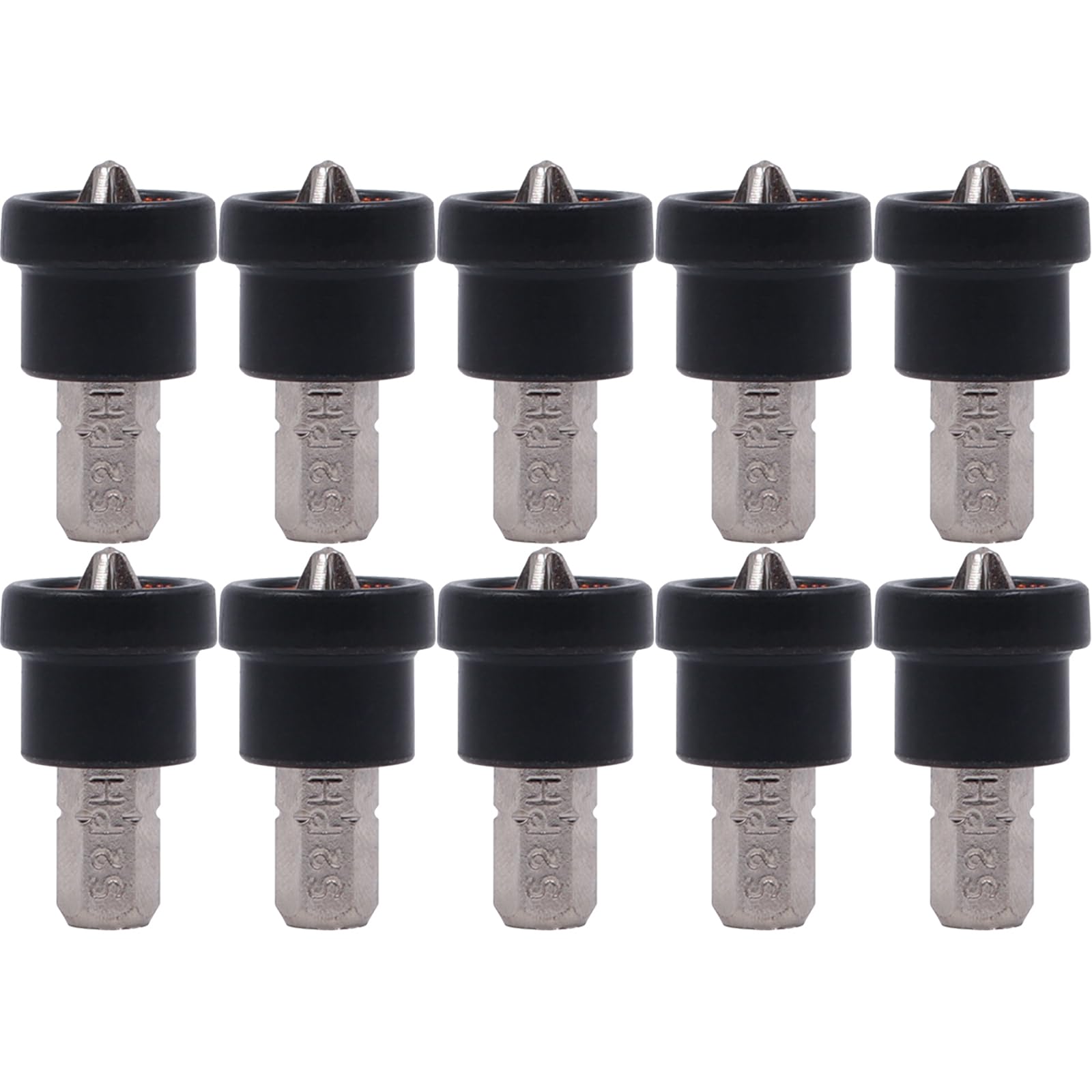 Buxuaaaa 25Mm 10Pcs / 50Mm Plasterboard Positioning Screwdriver Bits Ph2 Shank Ph2 Screwdriver Bits For Plasterboard Positioning