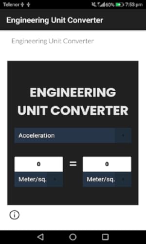 Engineering Unit Converter