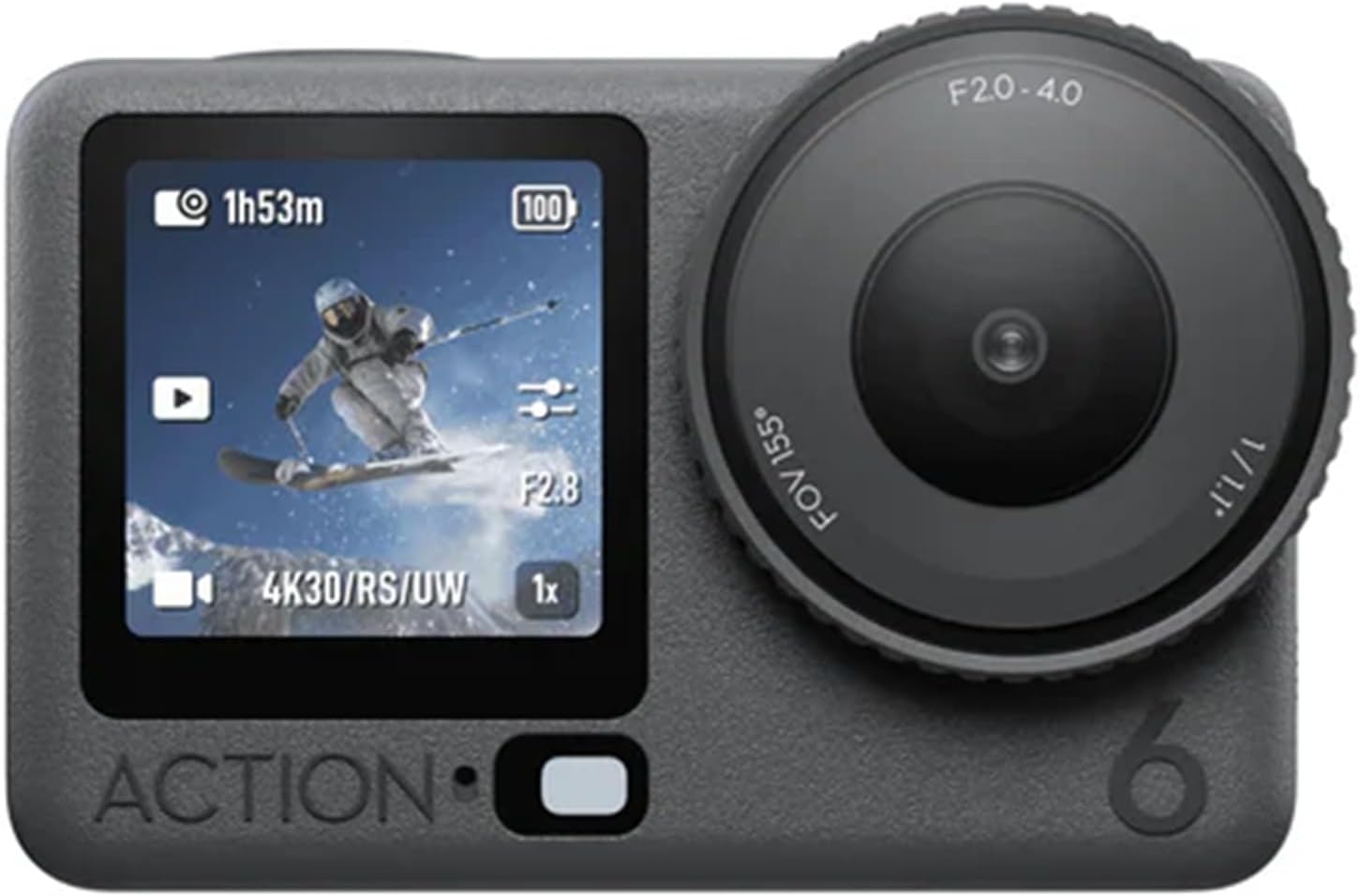 DJI Osmo Action 6 Adventure Combo, 4K120fps, 1/1.1" Sensor, f/2-f/4, 4h Battery Bundle with Deco Gear Action Kit + Sandisk 128GB Memory Card + CPS 1 Year Enhanced Protection Pack