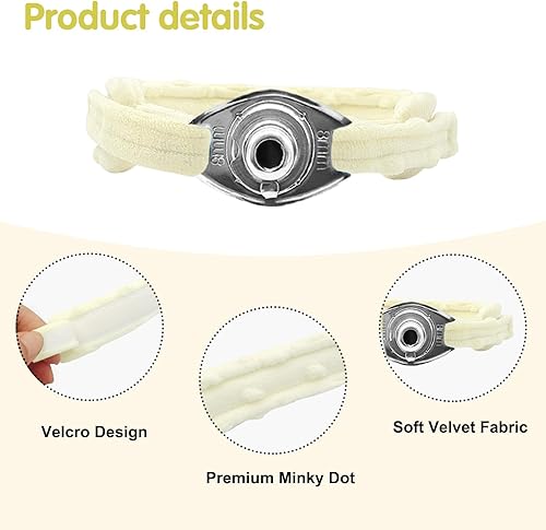 Miniatura 3 de Soporte ajustable para traqueotomía beige amarillo, correa de soporte para respiración, reutilizable y cómoda, material de algodón suave,