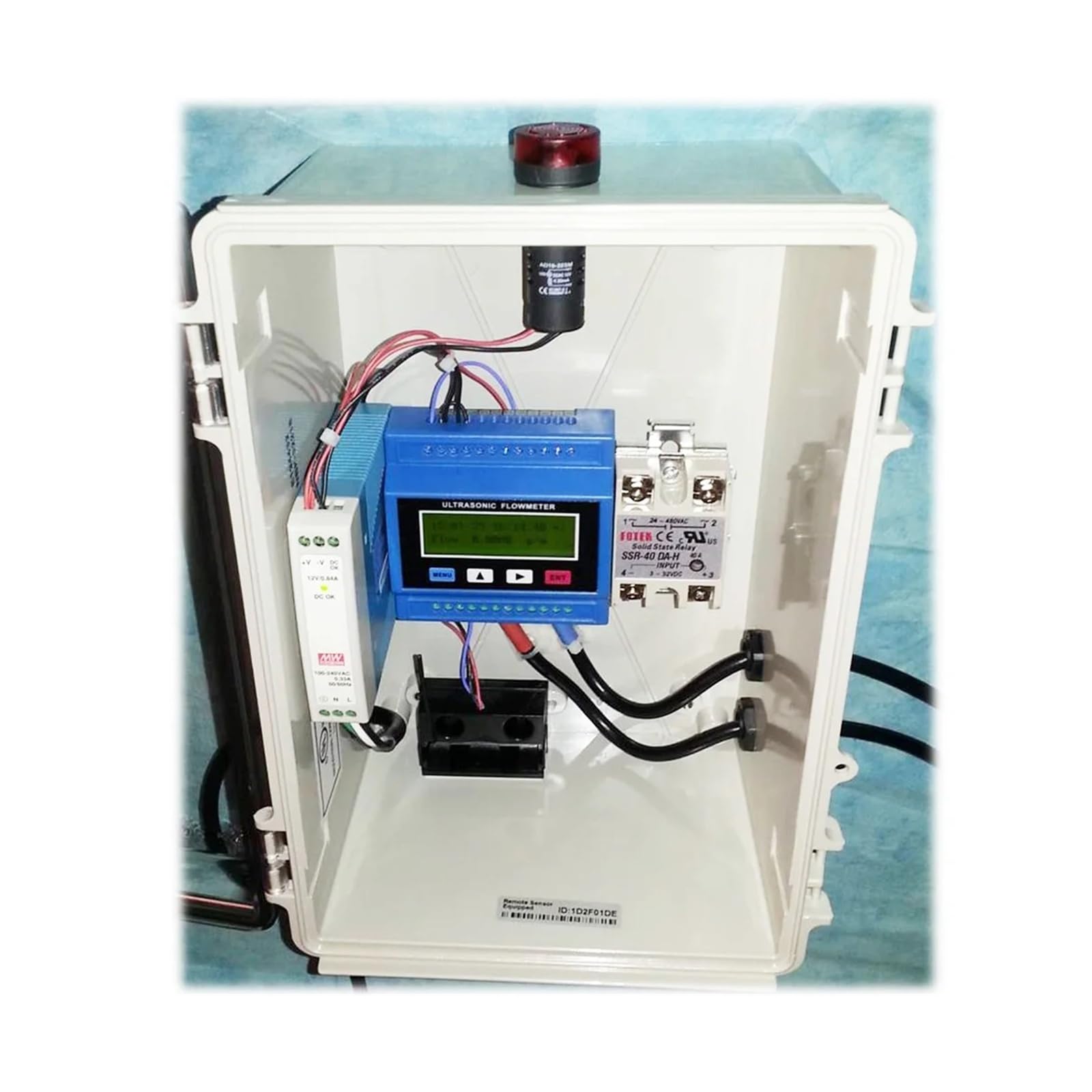 Caudalímetro ultrasónico digital for líquidos TUF-2000M, portátil, con pinza y transductores TS-2, TM-1 y TL-1 for tuberías de cobre/PVC. Alta sensibilidad, baja repetibilidad(TM-1-DN50-700mm)