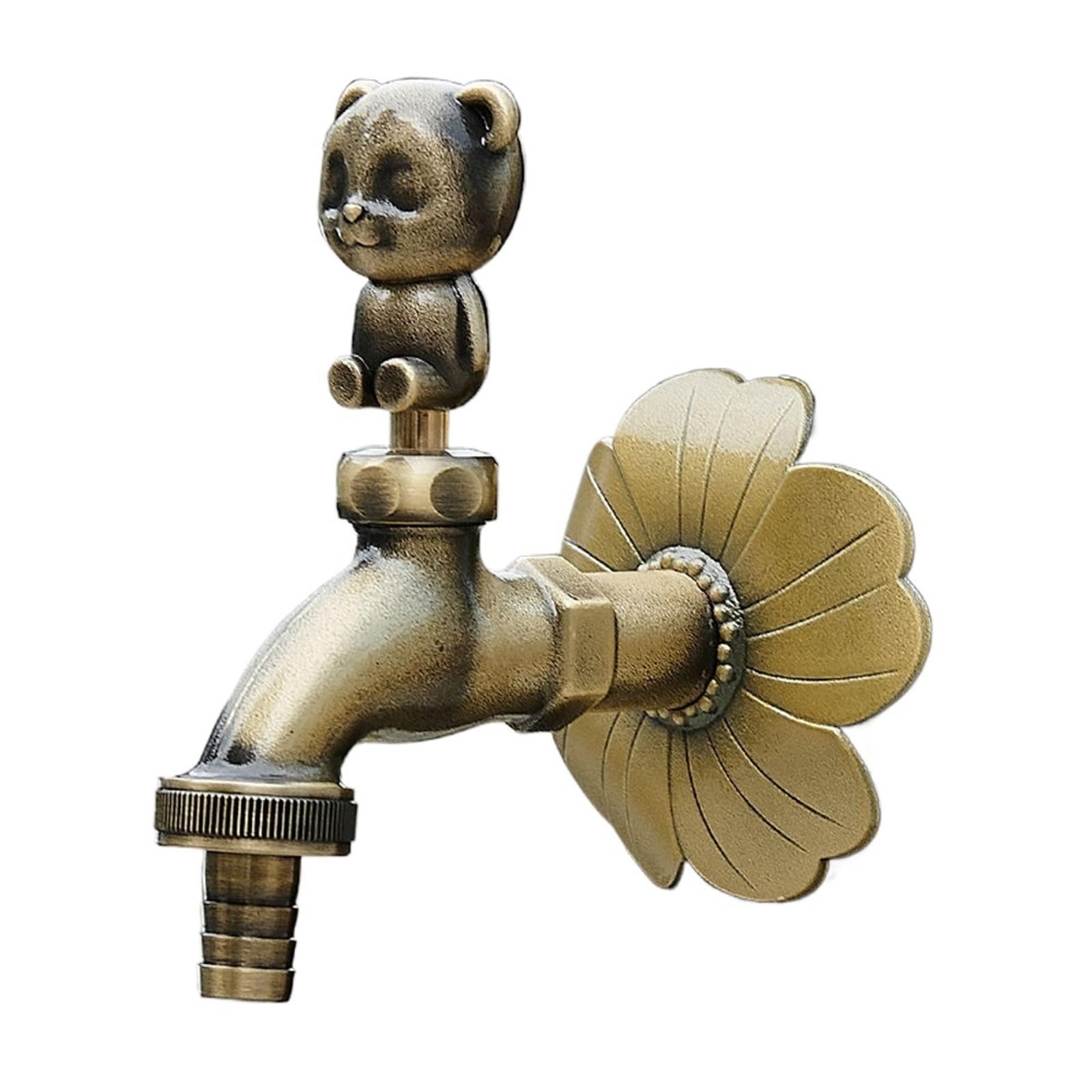 Zrhwspd Model 12 Outside Garden Tap Carved Bibcock Brass Faucet Copper Outdoor Garden Taps For Washing Machine Luxury Toilet Mop