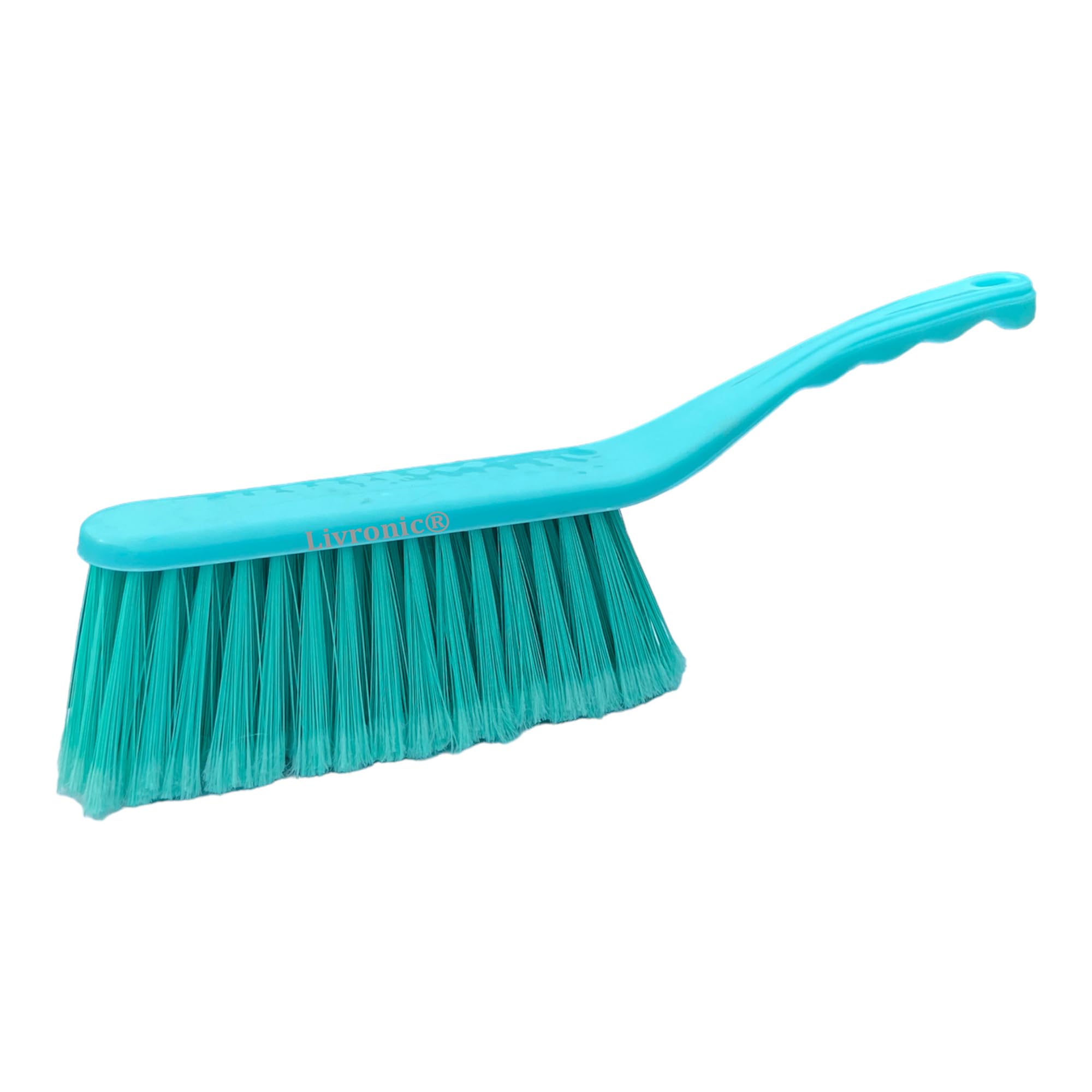 Livronic® Dusting Brush for Home Cleaning, Soft Dust Brush with Long Plastic Handle, Counter Duster for Bed Sofa Furniture Couch Hotel Office Car (Aqua Green, Pack of 1 Pcs) (B09TPSQXYT) Amazon Price History, Amazon Price Tracker