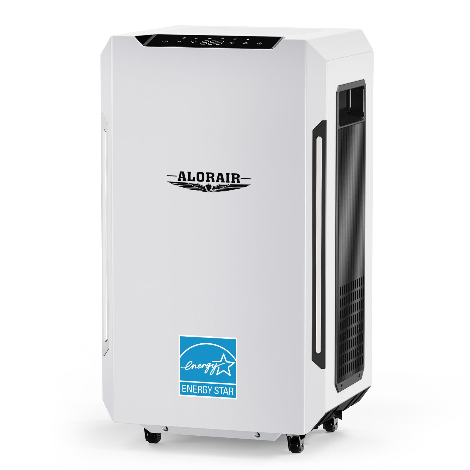 Energy Star Commercial Dehumidifier with Pump & Drain Hose Whole-House Dehumidifiers for Basement by ALORAIR – 70 PPD 1000 Sq.Ft, 70.0 pints, Alloy Steel, Model Sentinel Pro 35X