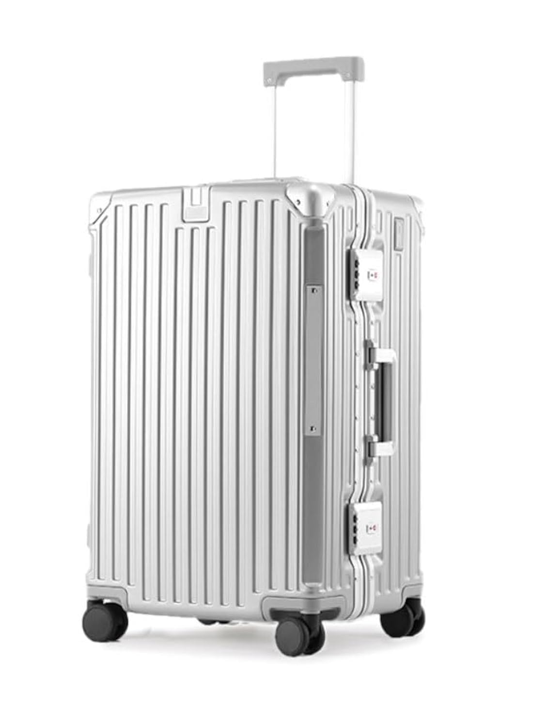 NKX Premium Expandable Aluminum Frame ABS & PC Suitcase With USB charging port and C type and 5 wheel,24 Inch