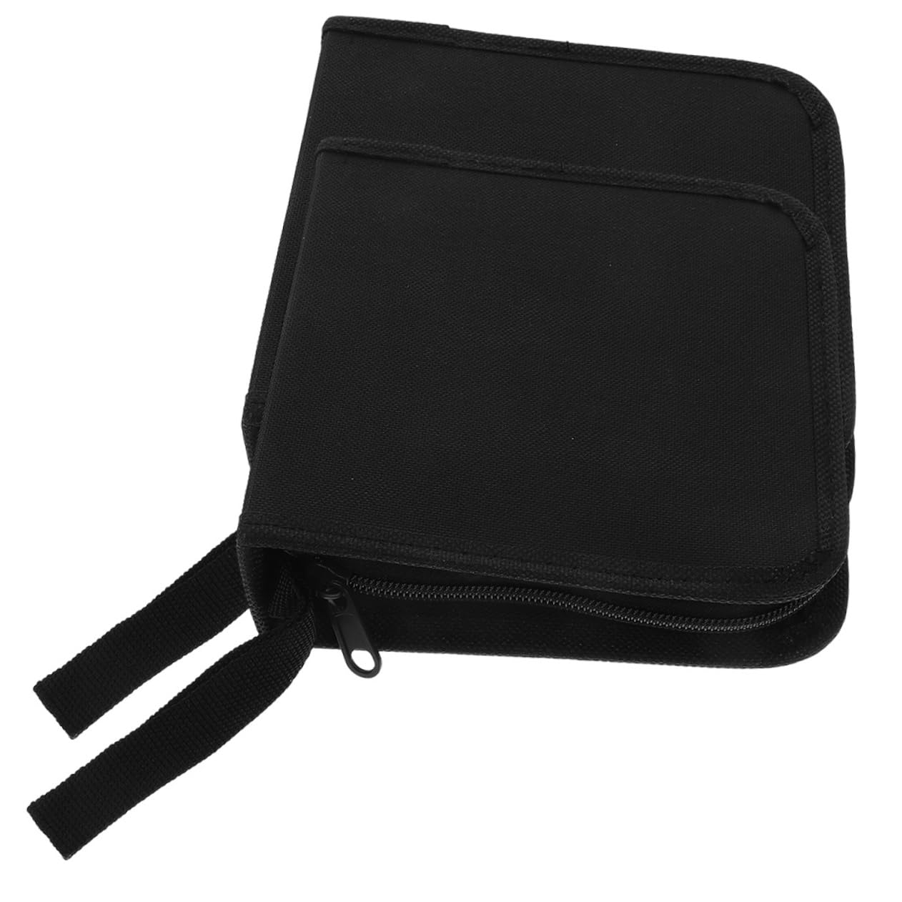 Cabilock 5 Set Custodia Portatile Per Dvd Da Organizer Protettivo Con Cerniera Per Viaggi Dvd Per Giochi Musica E Video Dischi Per Bagagli Compatti 2 Pezzi * 5
