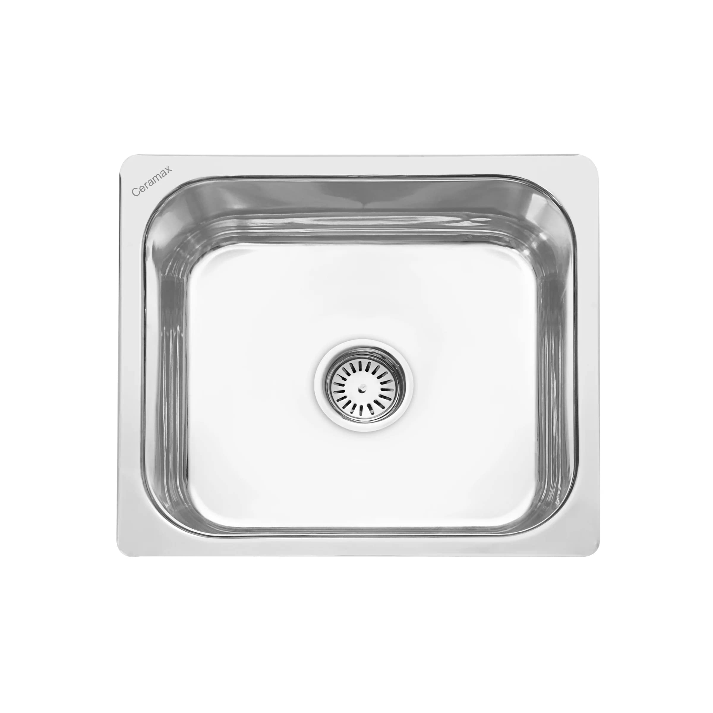ceramax stainless steel Kitchen Sink 304 Grade - 10 year warranty (12x15) (B0BV7GXYCX) Amazon Price History, Amazon Price Tracker